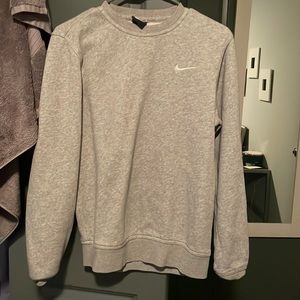 Grey Nike crewneck